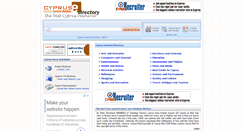 Desktop Screenshot of cyprusedirectory.com