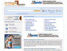 Tablet Screenshot of cyprusedirectory.com